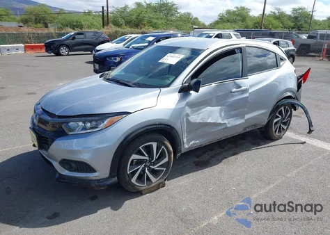 2019 Honda Hr-V Sport z USA, uszkodzony, nr VIN 3CZRU5H19KM727041